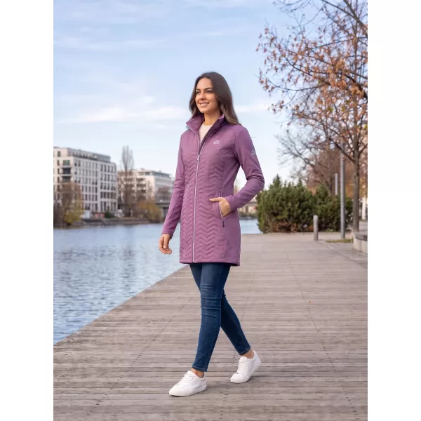  Hybridmantel für Damen ALTISPORT IRYSA LILA 