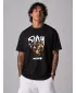Herren-T-Shirt DSTREET NX1026R-BK-O SCHWARZ