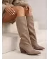 Damenschuhe DSTREET ZY1463 KHAKI