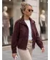 Damenjacke DSTREET TY6066 BURGUND