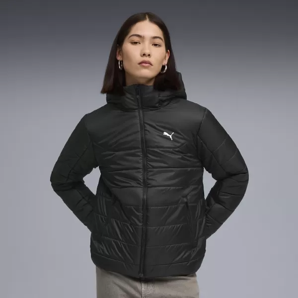  Damenjacke PUMA ESS HOODED PADDED JACKET 68523101 PUMA SCHWARZ 