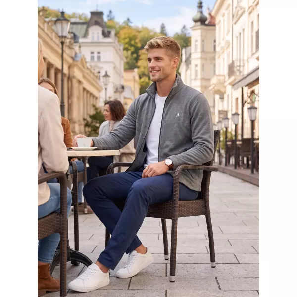  Fleece-Sweatshirt für Herren ALTISPORT ALM002852 SCHWARZES HIGHLIGHT 