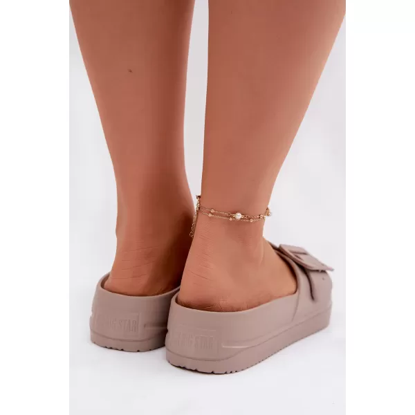  Damenhausschuhe BIG STAR SHOES TT274A079 BEIGE 