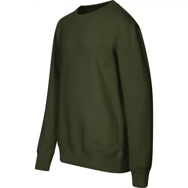  Kinder-Sweatshirt MALFINI CREW 427 MILITÄR 