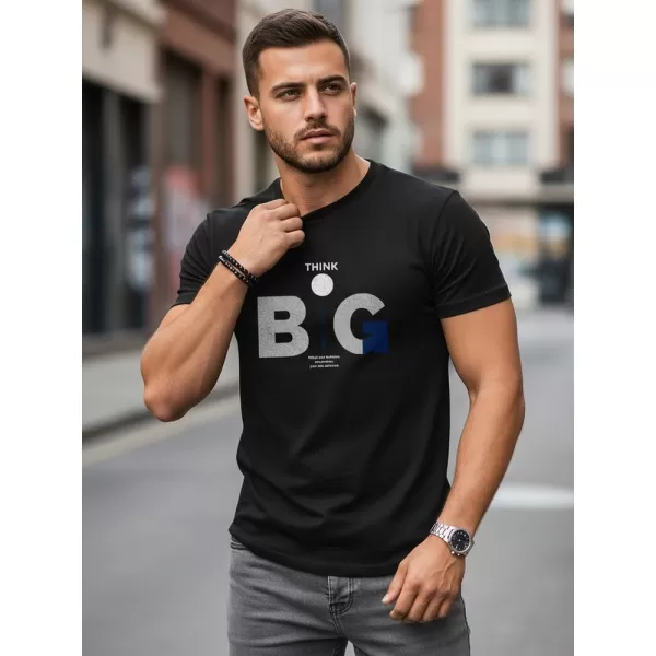  Herren-T-Shirt DSTREET NX0155R-BK SCHWARZ 