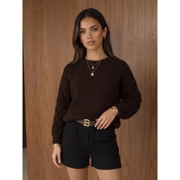  Damenpullover DSTREET MY2593 BRAUN 