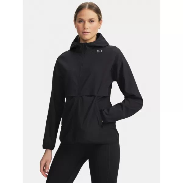 Damenjacke UNDER ARMOUR UA VELOCITI STORM JACKET 6009542-001 SCHWARZ 
