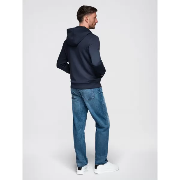  Herren-Sweatshirt OMBRE OM-SZBC-0196 MARINEBLAU 