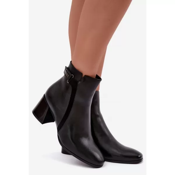  Damen-Stiefeletten VINCEZA 58660 SCHWARZ 