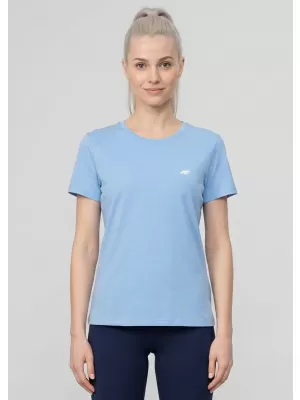 Damen-T-Shirt 4F WMM00TTSHF3308 DENIM