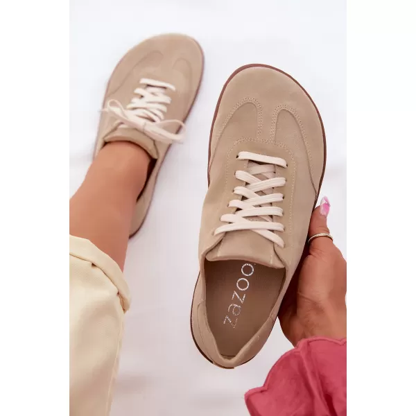  Damen-Sneaker ZAZOO N1243/612 BEIGE 