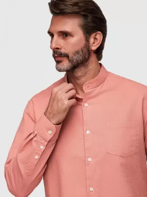 Herrenhemd OMBRE K704 PFIRSICH