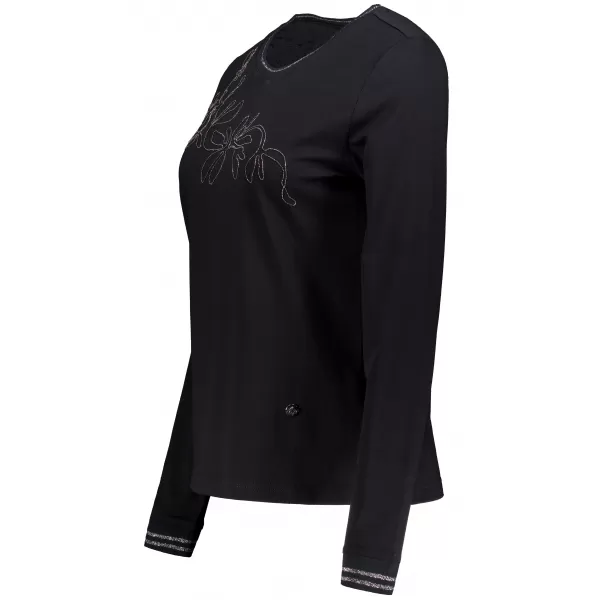  Damen-T-Shirt KIXMI ADINA SCHWARZ 