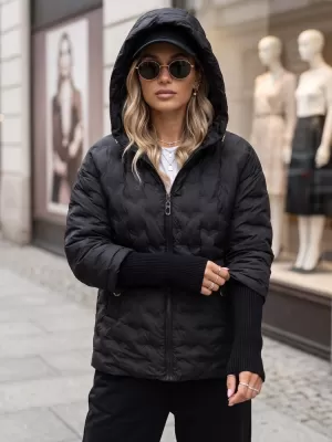 Damenjacke DSTREET TY5871 SCHWARZ