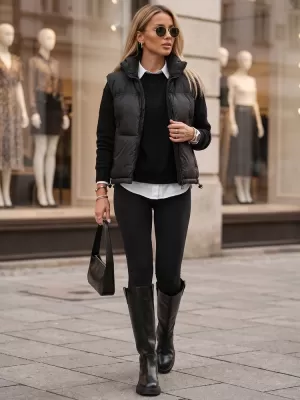 Damenweste DSTREET TY5970 SCHWARZ