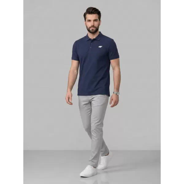  Herren-T-Shirt mit Kragen 4F WMM00TPTSM0771 GEWOHNHEITEN 