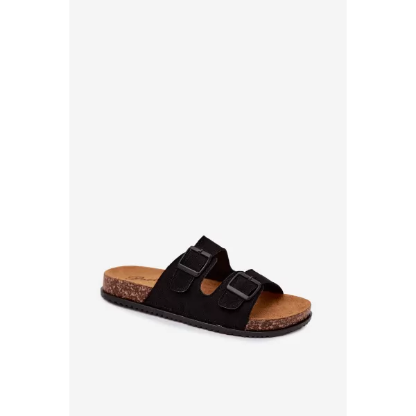 Damenhausschuhe BOTO 56301-1 SCHWARZ 