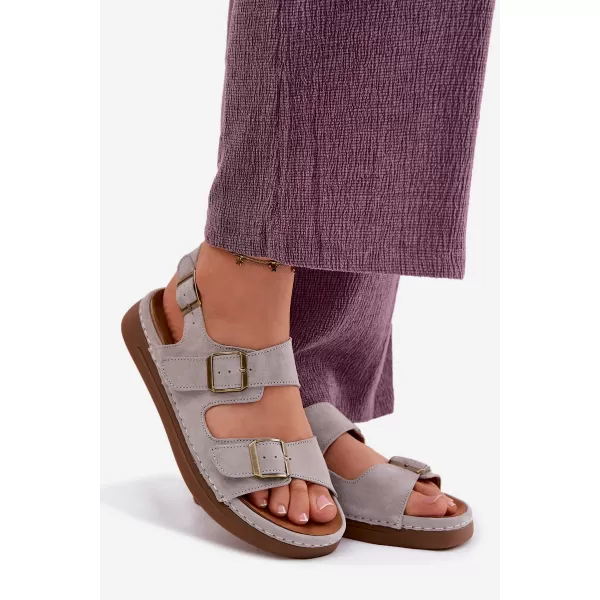  Damensandalen VINCEZA 79620 GRAU 