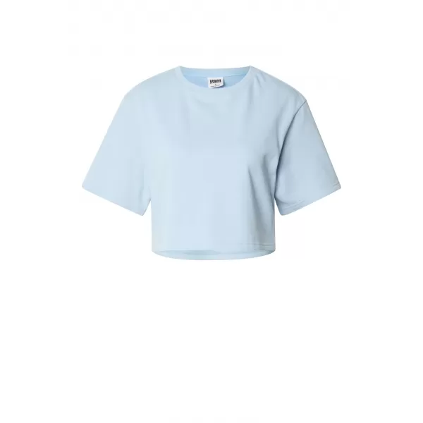  Damen-T-Shirt URBAN CLASSICS TB8288 BLAU EINFRIEREN 