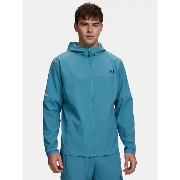  Herrenjacke UNDER ARMOUR UA TECH UTILITY WOVEN JCKT 6004967-466 BLAU 