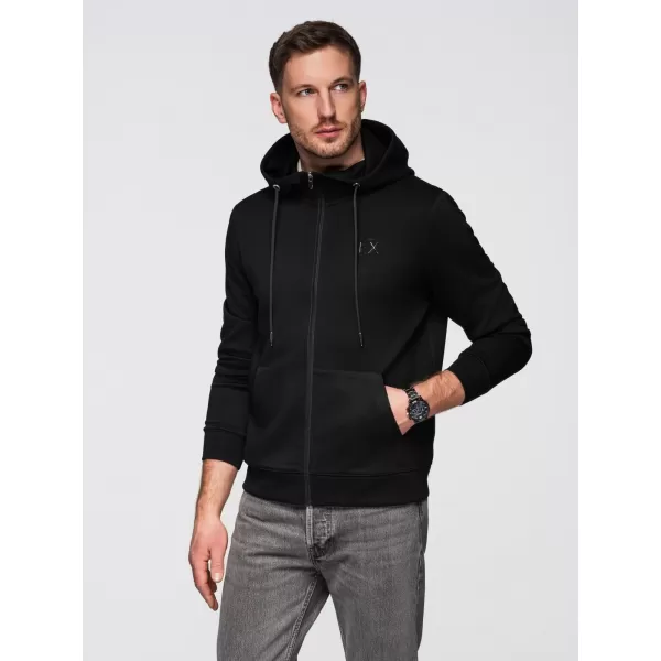  Herren-Sweatshirt OMBRE OM-SZBC-0196 SCHWARZ 
