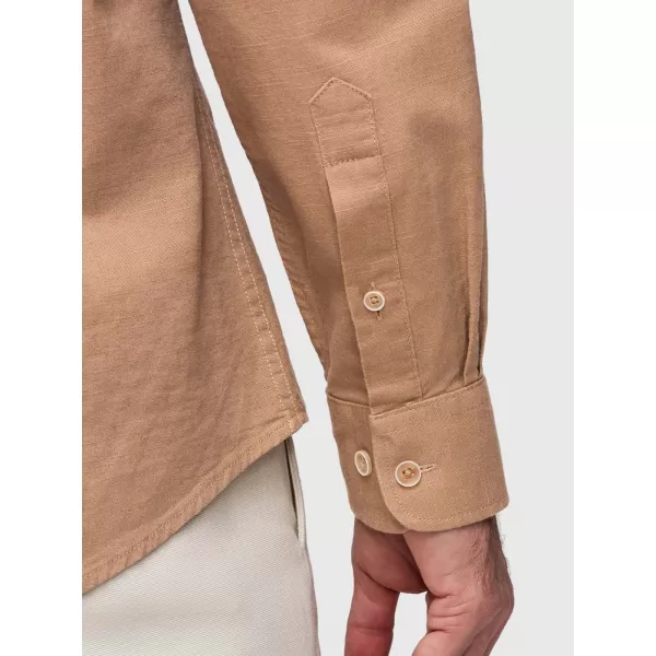  Herrenhemd OMBRE N-OM-SHCS-0134 HELLBRAUN 