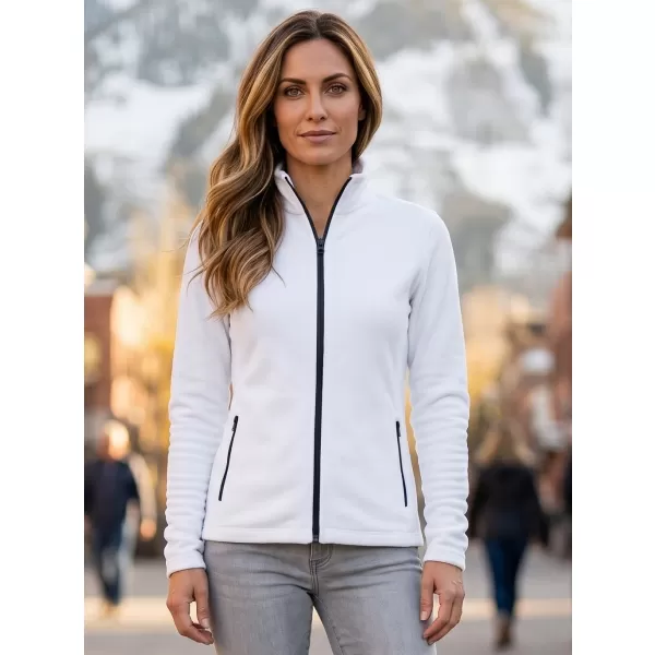  Damen-Sweatshirt aus Microfleece MALFINI FACTOR 853 WEIß 