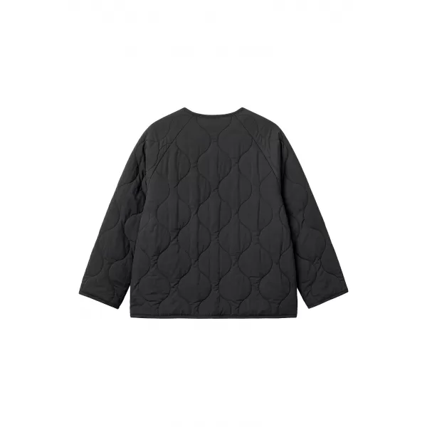  Steppjacke für Mädchen URBAN CLASSICS UCK7175-00007 SCHWARZ 