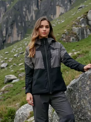 Outdoor-Jacke für Damen ALPINE PRO TEMUNA SCHWARZ