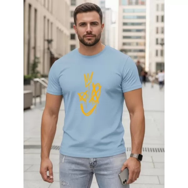  Herren-T-Shirt DSTREET NX0138R-SK HELLBLAU 