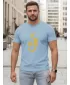 Herren-T-Shirt DSTREET NX0138R-SK HELLBLAU