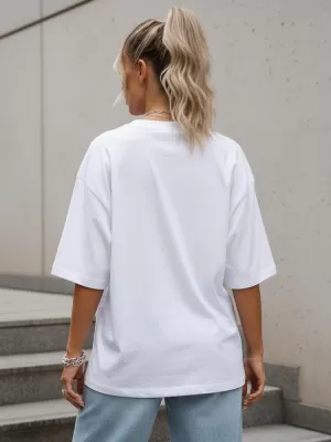 Damen-T-Shirt DSTREET NX9002RY-WH-O WEIß