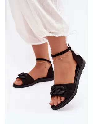 Damensandalen VINCEZA 17320 SCHWARZ