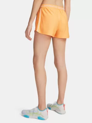 Damen-Shorts UNDER ARMOUR TECH PLAY UP SHORTS 1389882-870 ORANGE