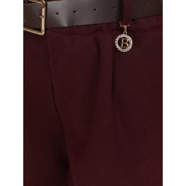  Damen-Shorts DSTREET SY0623 BURGUND 