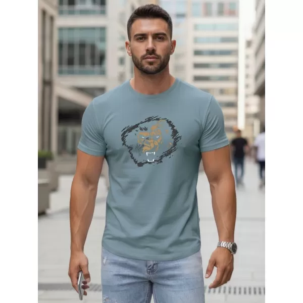  Herren-T-Shirt DSTREET NX5085R-SB BLAU 