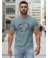 Herren-T-Shirt DSTREET NX5085R-SB BLAU