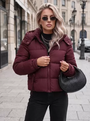 Damenjacke DSTREET TY5749 BURGUND