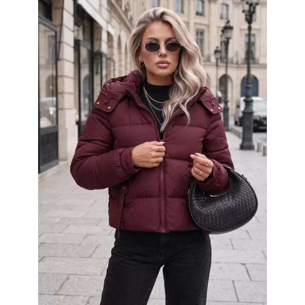 Damenjacke DSTREET TY5749 BURGUND 