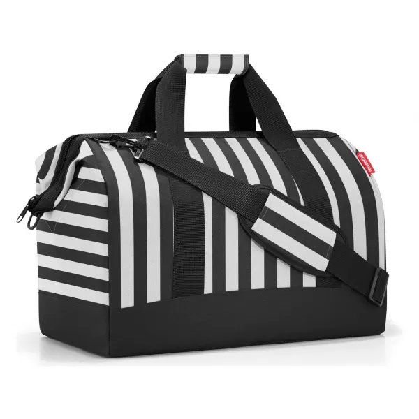  Tasche REISENTHEL Allrounder L Summerstripes SOMMERSTREIFEN SCHWARZ 
