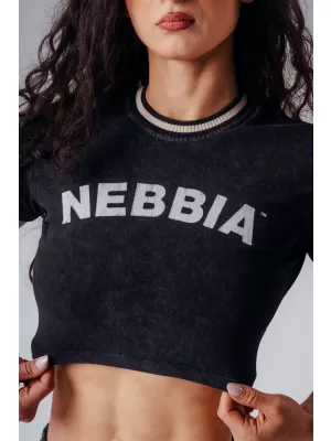 Tops für Damen NEBBIA OLYMPIA OPEN-BACK 938 SCHWARZ