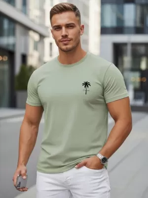 Herren-T-Shirt DSTREET NX5126R-MO HELLGRÜN