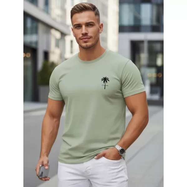  Herren-T-Shirt DSTREET NX5126R-MO HELLGRÜN 