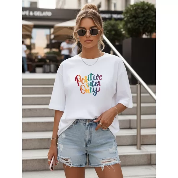 Damen-T-Shirt DSTREET NX9003RY-WH-O WEIß 