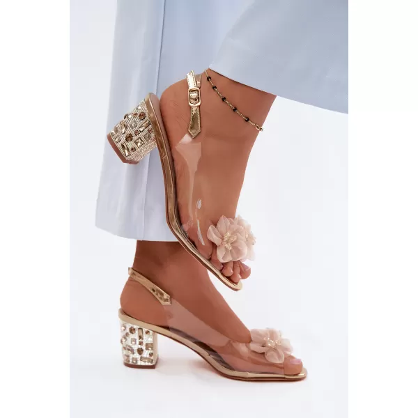  Damensandalen D&A MR61-9009 GOLD 