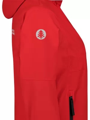 Wasserdichte Damenjacke NORDBLANC BOURNE NBSJL8317 ROT