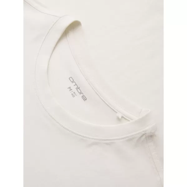  Herren-T-Shirt OMBRE OM-TSPT-0286 WEIß 