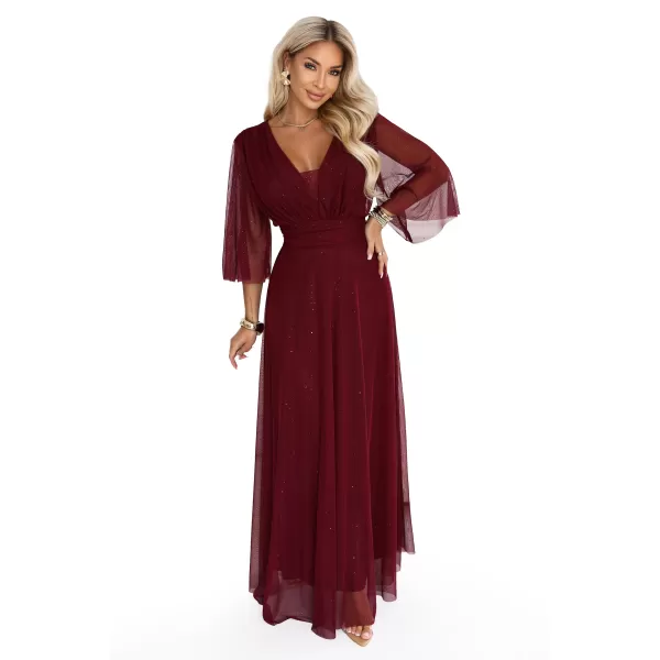  Damenkleid NUMOCO 654-6 ROTWEIN 