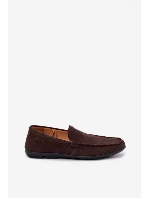 Herrenmokassins BIG STAR SHOES TT174202 BRAUN/BEIGE