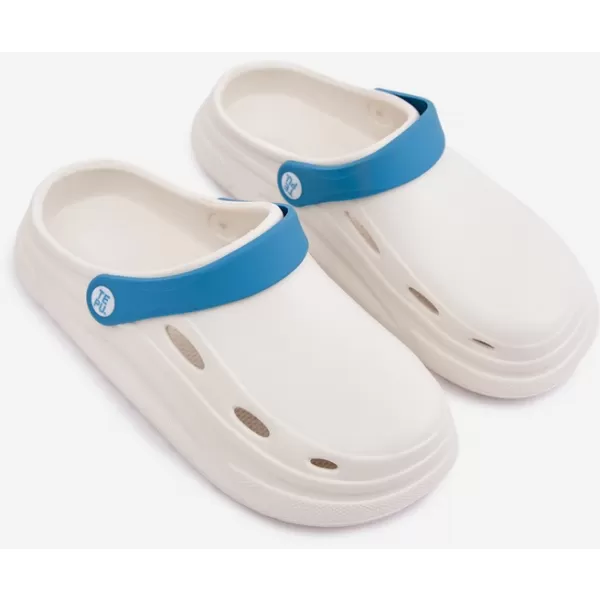  Damenhausschuhe BOTO C73A215 WEISS/BLAU 